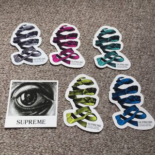 シュプリーム(Supreme)の17SS Supreme ステッカー 6枚 エッシャー(その他)