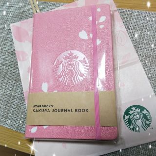 スターバックスコーヒー(Starbucks Coffee)のサクラ　ジャーナルブック　スタバ　 SAKURA JOURNAL BOOK(ノート/メモ帳/ふせん)