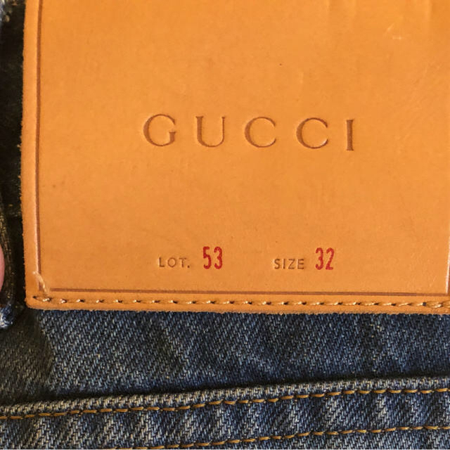 Gucci(グッチ)のGucci スネークパッチ ジーンズ メンズのパンツ(デニム/ジーンズ)の商品写真