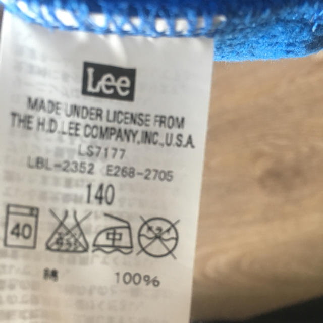 Lee(リー)のLee140cmトレーナー キッズ/ベビー/マタニティのキッズ服男の子用(90cm~)(Tシャツ/カットソー)の商品写真