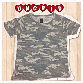 アングリッド(Ungrid)のアングリッド 迷彩Tシャツ(Tシャツ(半袖/袖なし))