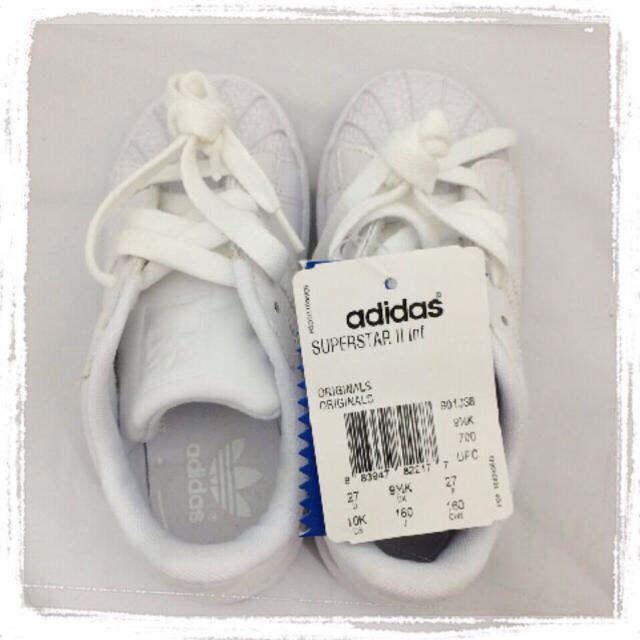 adidas(アディダス)の新品★adidas kids 16cm キッズ/ベビー/マタニティのキッズ靴/シューズ(15cm~)(その他)の商品写真