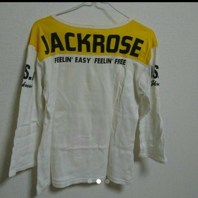 JACKROSE(ジャックローズ)のジャックローズ七分シャツ  ラガー  ｻｲｽﾞＬ メンズのトップス(Tシャツ/カットソー(七分/長袖))の商品写真