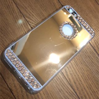 送料込み 未使用 iPhone6.6s ミラー デコ ケース(iPhoneケース)