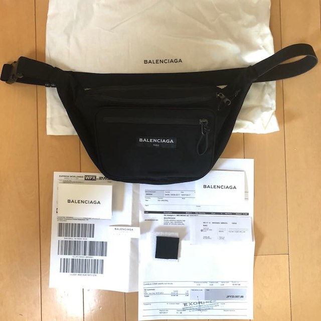 自身購入 BALENCIAGA バレンシアガ ショルダーバッグ ウエストバッグ