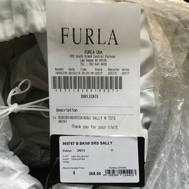 Furla(フルラ)のFURLA/フルラ SALLY トートバッグ Mサイズ ブラック レディースのバッグ(トートバッグ)の商品写真