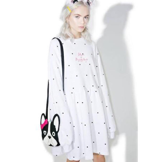 LAZY OAF(レイジーオーフ)のlazy oaf  kittens and puppies dress♡ レディースのワンピース(ひざ丈ワンピース)の商品写真