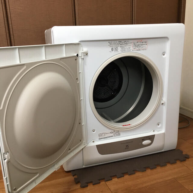 日立 - 日立 衣類乾燥機これっきりボタン ピュアホワイト DE-N35FY-Wの
