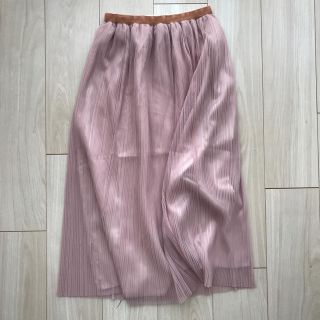 フォーエバートゥエンティーワン(FOREVER 21)の専用♡forever21 プリーツチュールスカート(ロングスカート)