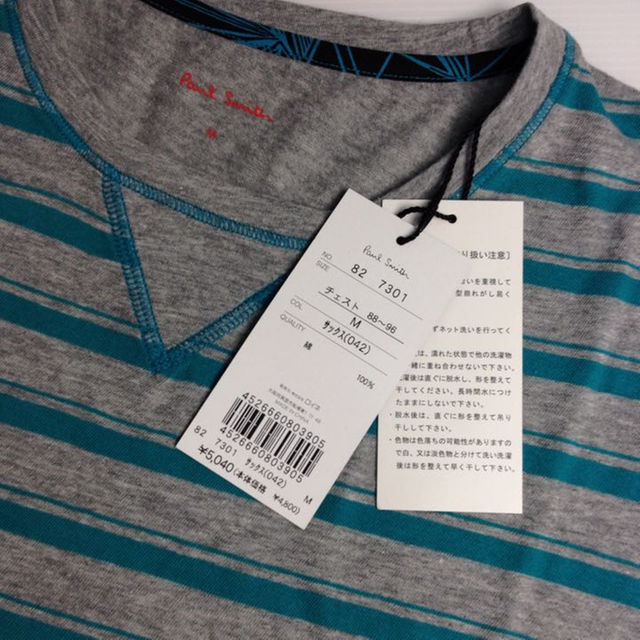 Paul Smith(ポールスミス)の60%off 新品 ポールスミス PaulSmith 半袖Tシャツ Mサイズ メンズのメンズ その他(その他)の商品写真