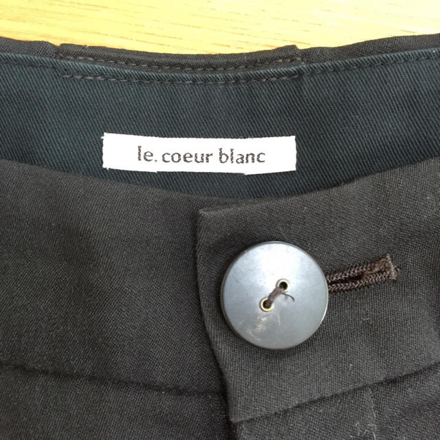 le.coeur blanc(ルクールブラン)のルクールブラン ガウチョパンツ レディースのパンツ(カジュアルパンツ)の商品写真