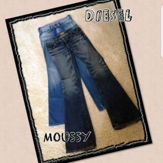 ディーゼル(DIESEL)のDIESEL＆MOUSSY👖２本セット(デニム/ジーンズ)