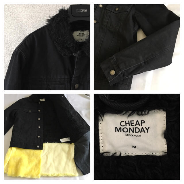 CHEAP MONDAY(チープマンデー)の◆レア◆チープマンデー◆リメイク ジージャン デニム ジャケット Gジャン M メンズのジャケット/アウター(Gジャン/デニムジャケット)の商品写真