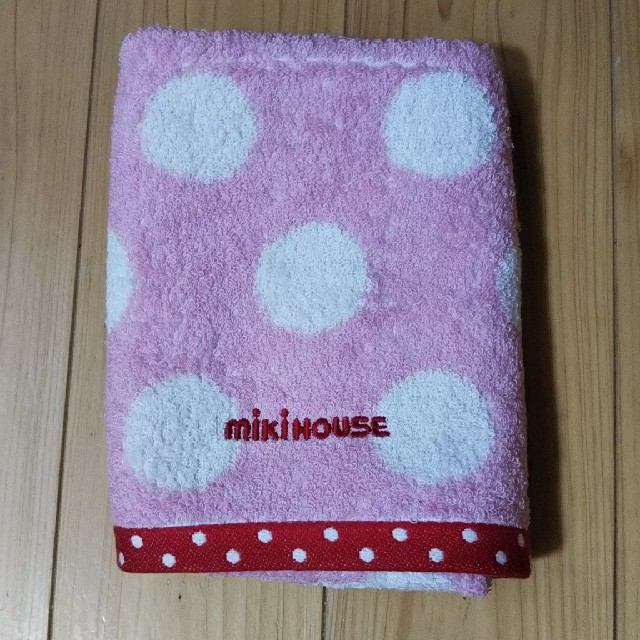 mikihouse(ミキハウス)の新品☆ミキハウス フェイスタオル インテリア/住まい/日用品の日用品/生活雑貨/旅行(タオル/バス用品)の商品写真