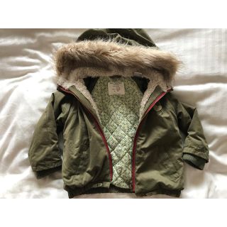 ザラキッズ(ZARA KIDS)のzarababy/ミリタリーコート/86(ジャケット/コート)