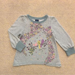 アナスイミニ(ANNA SUI mini)のアナスイミニ トレーナー チュニック  100(Tシャツ/カットソー)