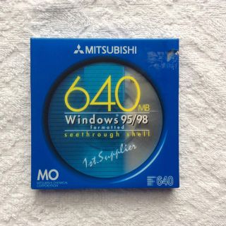 ミツビシ(三菱)のMOディスク 640MB(PCパーツ)