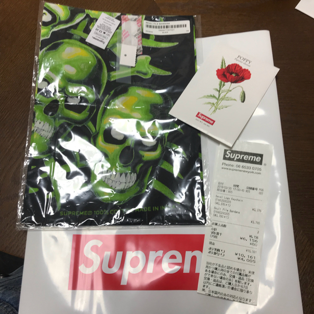 Supreme(シュプリーム)の送料込み supreme skull pile bandana メンズのファッション小物(バンダナ/スカーフ)の商品写真