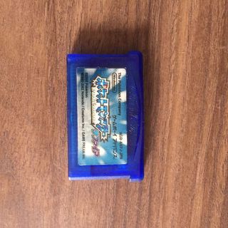 ゲームボーイ(ゲームボーイ)のGBA ポケモン サファイア&エメラルド(携帯用ゲームソフト)