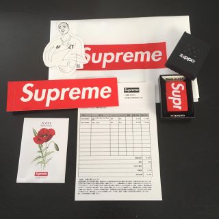 シュプリーム(Supreme)のsupreme ZIPPO ジッポ ライター ステッカー(タバコグッズ)