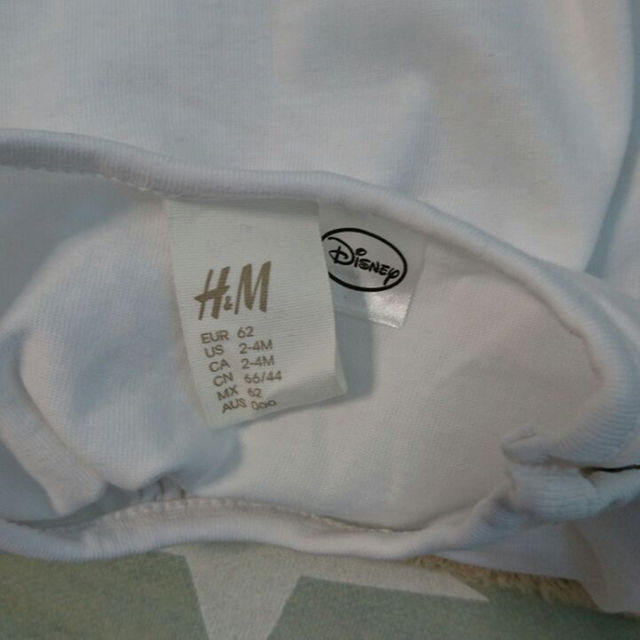 H&M(エイチアンドエム)のちー様専用☆H&M ミニーちゃんコラボ⭐60cm キッズ/ベビー/マタニティのベビー服(~85cm)(カバーオール)の商品写真
