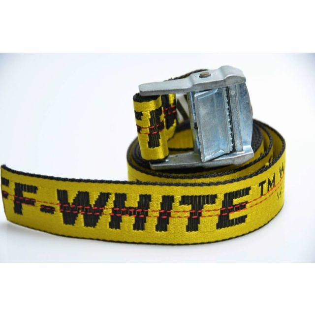 OFF-WHITE(オフホワイト)のa様専用正規品 OFF-WHITE オフホワイト　ロゴステッチロングタイプベルト メンズのファッション小物(ベルト)の商品写真