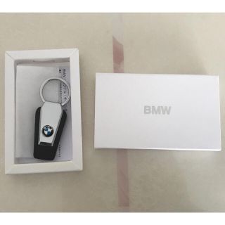 ビーエムダブリュー(BMW)のBMW  オリジナルキーリング  未使用  牛革製品  非売品(ノベルティグッズ)