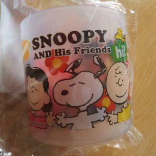 スヌーピー(SNOOPY)のスヌーピー　コップ　巾着　セット(グラス/カップ)