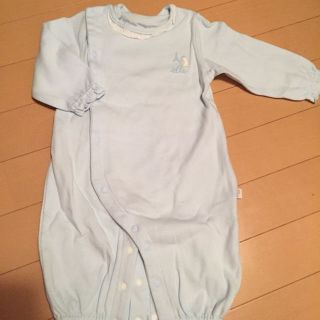 エル(ELLE)の美品☆ ELLE BABY  カバーオール ブルー(カバーオール)