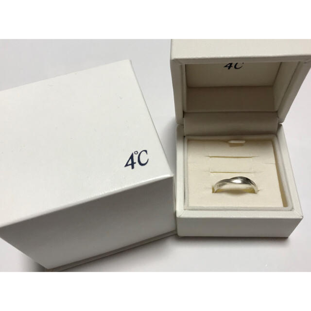 4℃(ヨンドシー)の値下げ！ 13号 4℃シルバーリング レディースのアクセサリー(リング(指輪))の商品写真