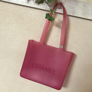 シャネル(CHANEL)のシャネル ラバートート ピンク(トートバッグ)