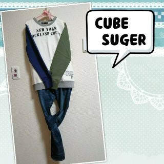 キューブシュガー(CUBE SUGAR)の❇️poon様専用❇️【CUBE SUGER】新品☆トレーナー(トレーナー/スウェット)