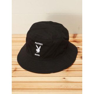 エックスガール(X-girl)のひめ★様専用☆X-girl x PLAY BOY REVERSIBLE HAT(ハット)