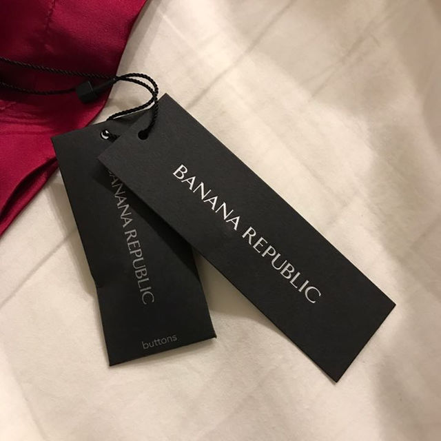 Banana Republic(バナナリパブリック)のバナナリパブリック シルクサテンブラウス レディースのトップス(その他)の商品写真