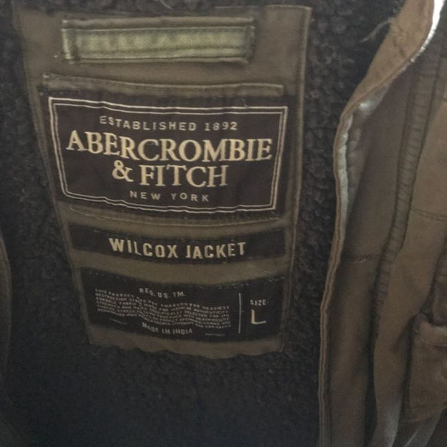 Abercrombie&Fitch(アバクロンビーアンドフィッチ)のアバクロ ジャケット ミリタリー 中古 メンズのジャケット/アウター(ミリタリージャケット)の商品写真