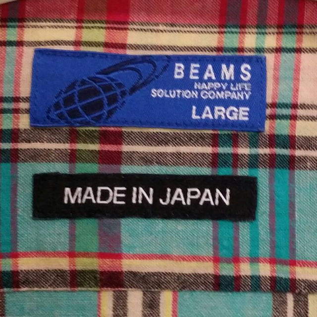 BEAMS(ビームス)のBEAMS  七分丈シャツ メンズのトップス(シャツ)の商品写真