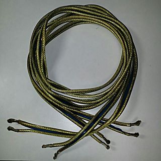 モニターPOWER  CABLE  シルバースタジオライン  6.00QMM(その他)