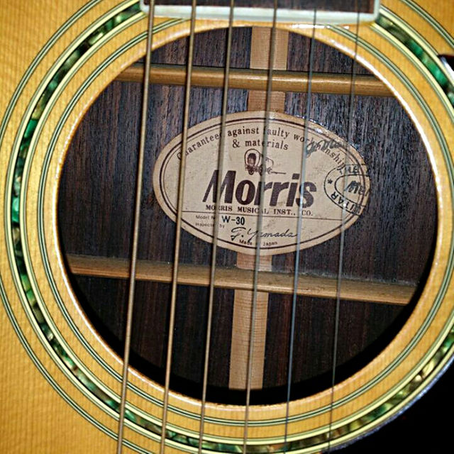 Morris　W-30フォーク ギター