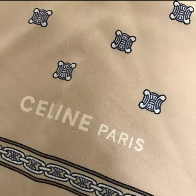 celine(セリーヌ)のセリーヌ スカーフ ベージュ レディースのファッション小物(バンダナ/スカーフ)の商品写真