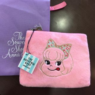 アナスイ(ANNA SUI)のお値下げ♪新品★ANNA SUIペコラちゃん角形ポーチ(ポーチ)