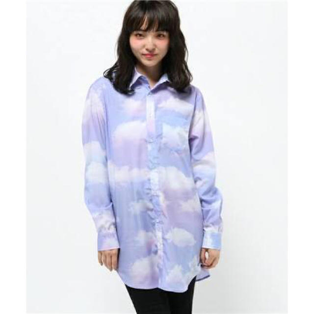 MILKBOY(ミルクボーイ)のMILK BOY cloudy long shirts ドリーム メンズのトップス(シャツ)の商品写真