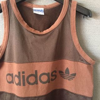 アディダス(adidas)の80's adidas タンクトップ(タンクトップ)