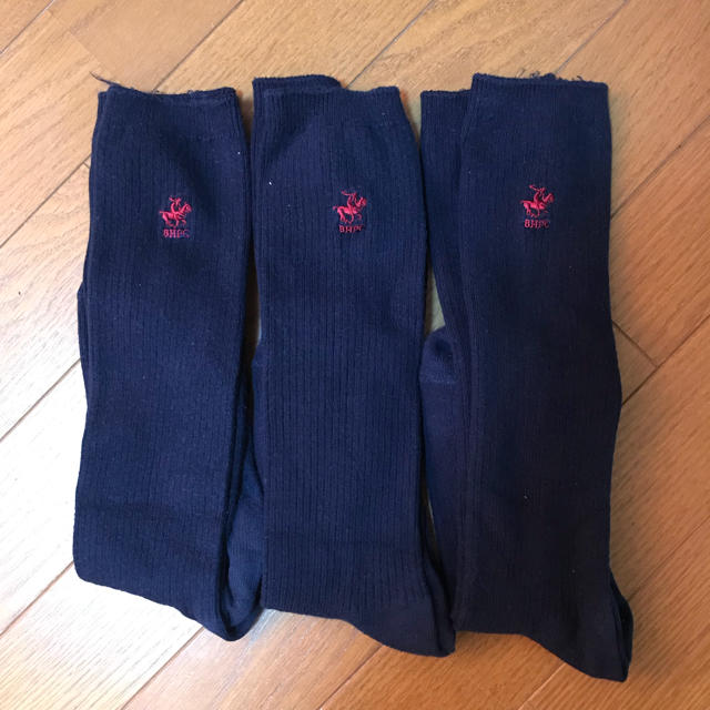 POLO RALPH LAUREN(ポロラルフローレン)のハイソックス3足組 レディースのレッグウェア(ソックス)の商品写真