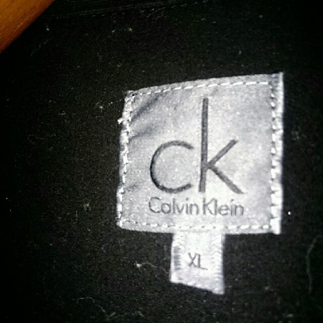 ck Calvin Klein(シーケーカルバンクライン)のCalvin  Klein  コットン☆ジップカットソー メンズのトップス(Tシャツ/カットソー(半袖/袖なし))の商品写真