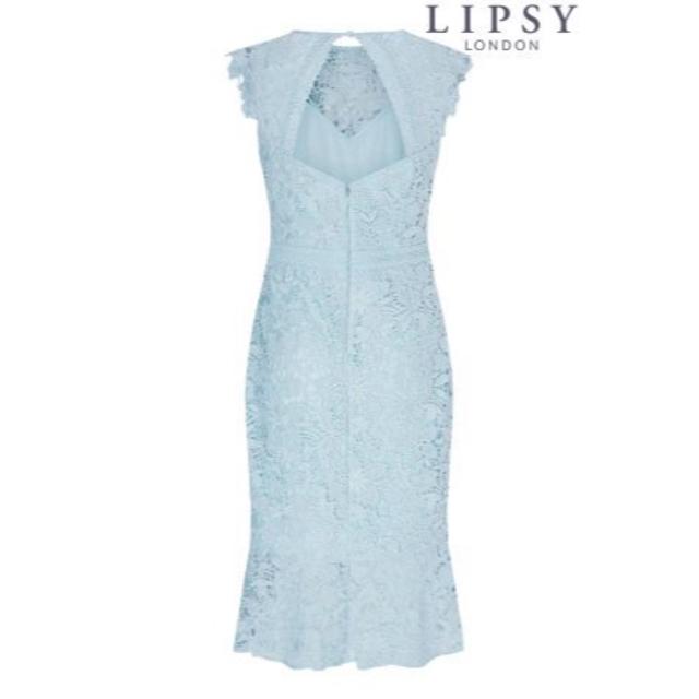 Lipsy(リプシー)◇レース フルートヘム ミディワンピース ドレス