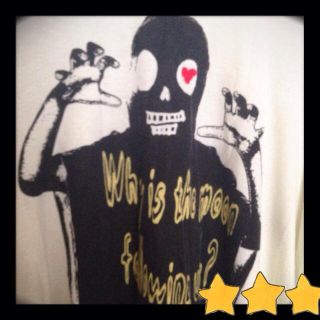 ワールドワイドラブ(WORLD WIDE LOVE!)のWWL! パニックマンワンピ(Tシャツ(長袖/七分))