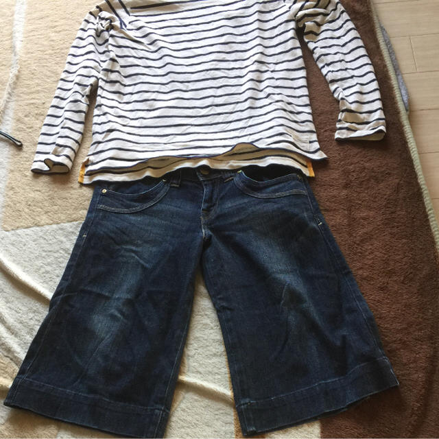 Levi's(リーバイス)のLevi,s ガウチョパンツちびウサギ様専用 レディースのパンツ(デニム/ジーンズ)の商品写真