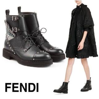 フェンディ(FENDI)の⚫︎最終値下げ⚫︎FENDI 36 アンクルブーツ 2016AW(ブーツ)