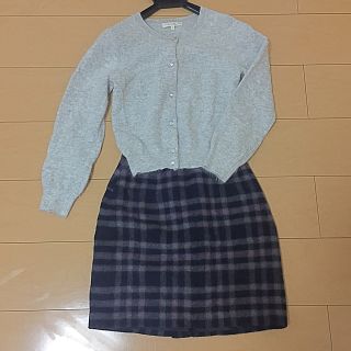 プロポーションボディドレッシング(PROPORTION BODY DRESSING)の【 PROPORTION 】 美品 アンゴラニットカーディガン(カーディガン)