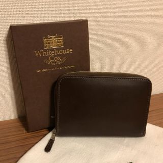 ホワイトハウスコックス(WHITEHOUSE COX)のホぺこ様専用 ワイトハウスコックス ラウンドジップ二つ折り財布 （伊勢丹限定）(折り財布)